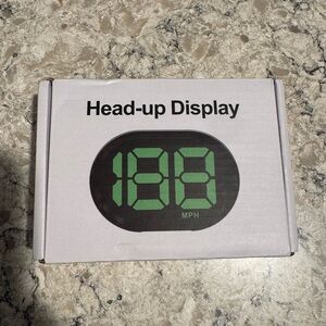 (Brand New in Box) Head-Up Display with Green Digital Speedometer